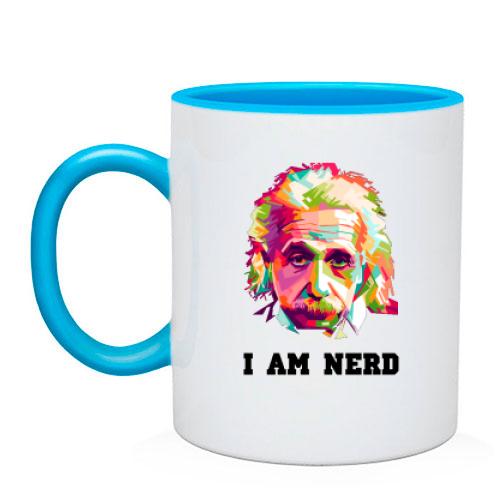 Чашка I`m nerd (Альберт Эйнштейн)